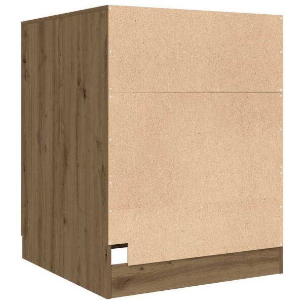 vidaXL Waschmaschinenschrank Artisan Eiche 70,5x71,5x91,5 cm günstig kaufen - Image 5