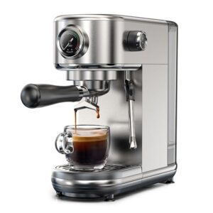 HiBREW H10B Espressomaschine 20Bar halbautomatisch mit Temperaturregelung