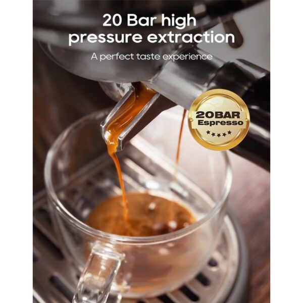 HiBREW H10B Espressomaschine 20Bar halbautomatisch mit Temperaturregelung - Image 2
