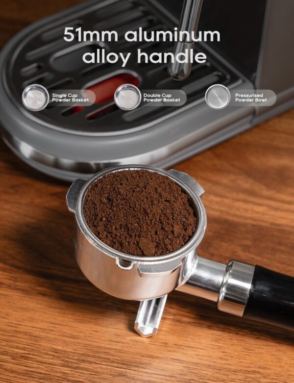 HiBREW H10B Espressomaschine 20Bar halbautomatisch mit Temperaturregelung - Image 12