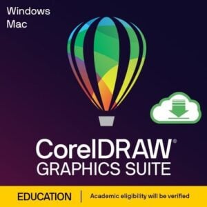 CorelDRAW Graphics Suite 2025 - Dauerlizenz für 1 PC - Schulversion ESD