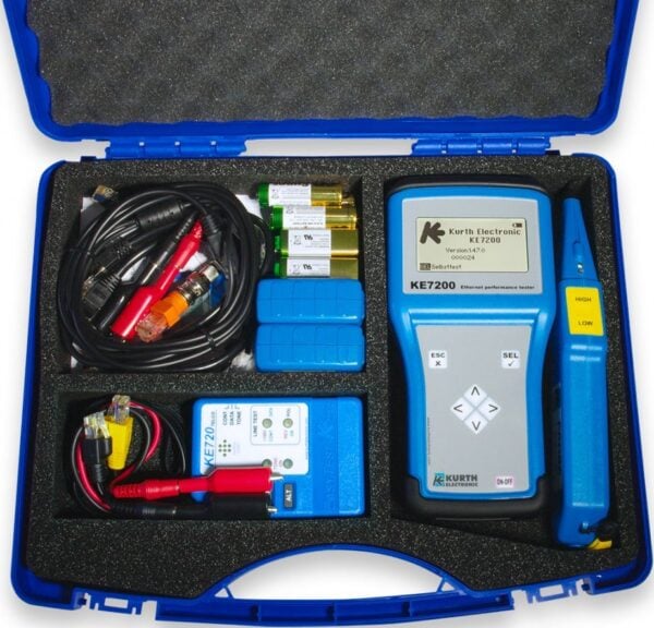 Kurth KE7207 Profi-Kit für Netzwerkinstallation und Dokumentation
