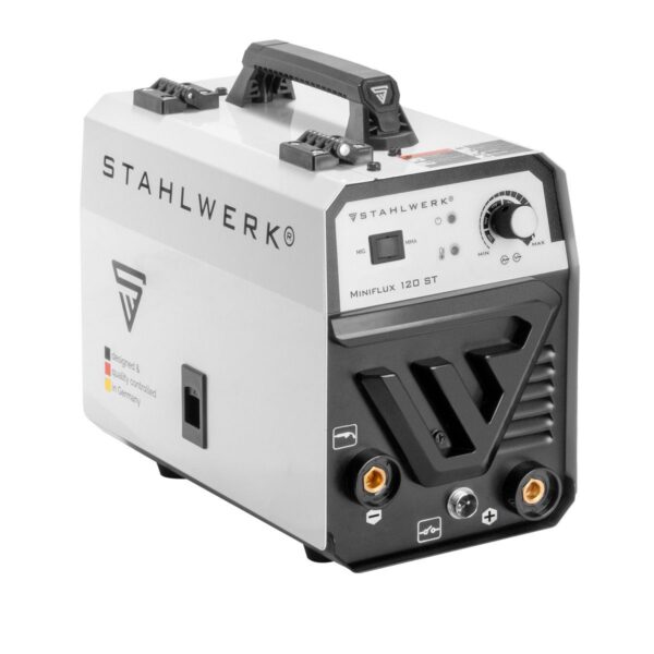 Stahlwerk Mini FLUX 120 ST Schweißgerät mit ARC & MMA-Funktion - Image 1