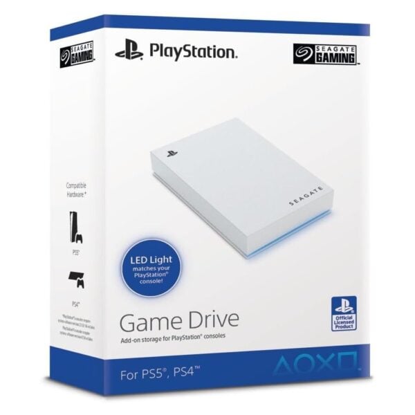 Seagate Game Drive 5TB für PS4 und PS5 - Externe Festplatte