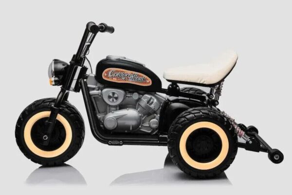 Elektro Kindermotorrad 24V 2x800W Brushless Motor 10 km/h LED für Kinder - Image 5