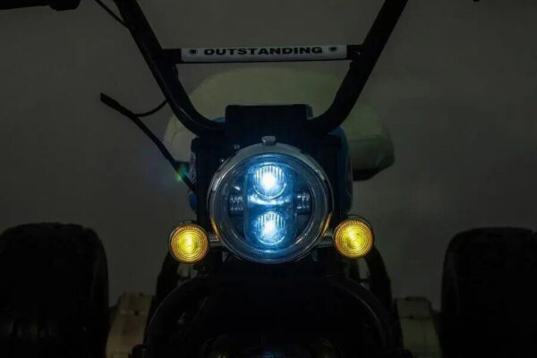 Elektro Kindermotorrad 24V 2x800W Brushless Motor 10 km/h LED für Kinder - Image 9
