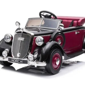 Audi Oldtimer Elektrofahrzeug Horch 930V lizenziertes Kinderauto 24V Leder