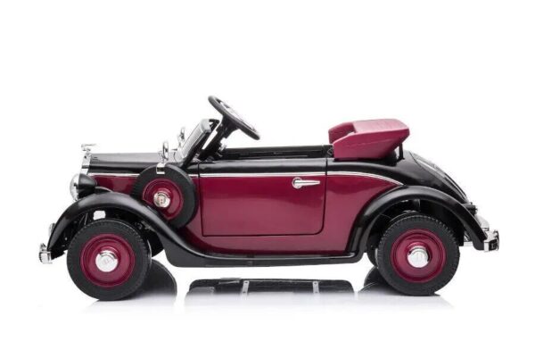 Audi Oldtimer Elektrofahrzeug Horch 930V lizenziertes Kinderauto 24V Leder - Image 5