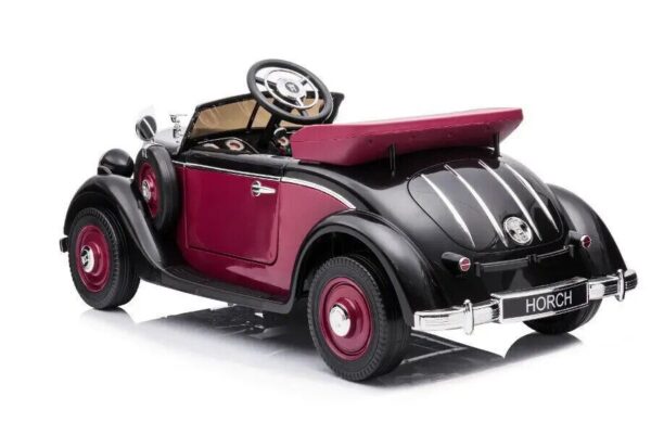 Audi Oldtimer Elektrofahrzeug Horch 930V lizenziertes Kinderauto 24V Leder - Image 10