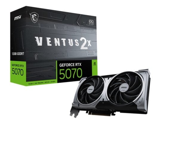 MSI GeForce RTX 5070 12GB VENTUS 2X OC Grafikkarte kaufen