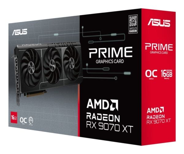 ASUS Prime RX 9070 XT 16GB GDDR6 Grafikkarte 7680x4320 Pixel - Image 11