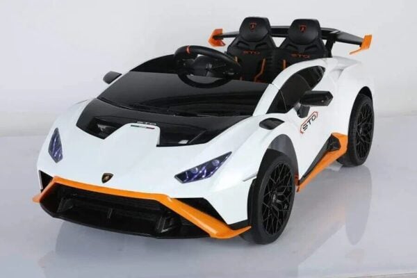 Kinder Elektro Lamborghini Huracan Drift Auto 24V mit Leder & 2 Motoren - Image 1