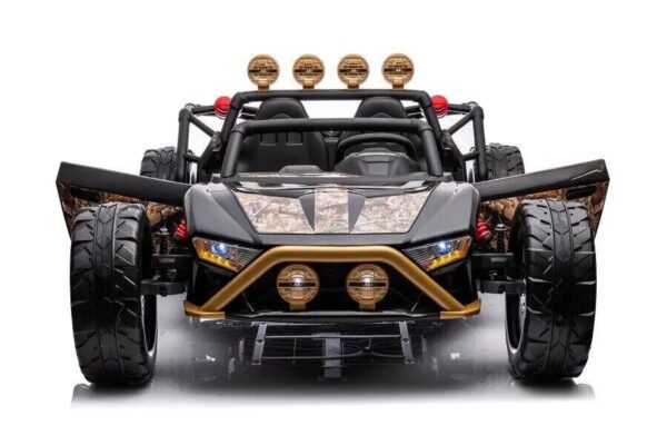 Elektro Kinder Buggy 24V Offroad 2x200W Motor mit MP3 und Lederbezug - Image 2