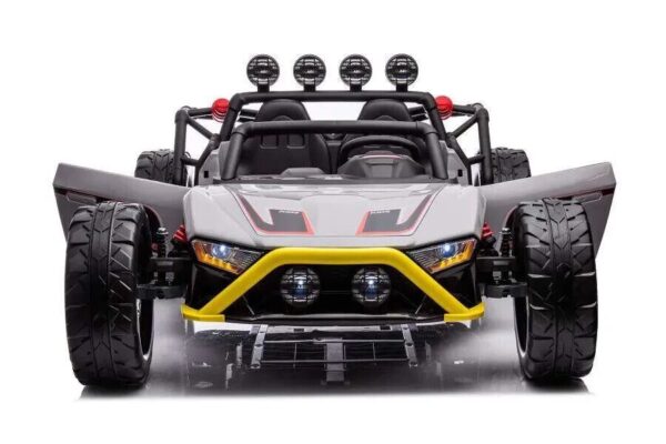 Elektro Kinder Buggy 24V Offroad 2x200W Motor mit MP3 und Lederbezug - Image 12