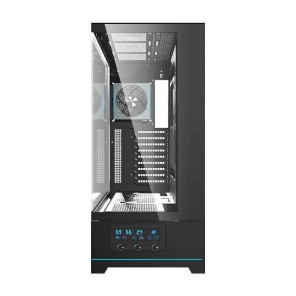 Darkflash DY451L PRO Black - Hochwertiges Computergehäuse für Gaming - Image 5