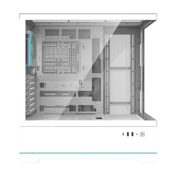 Darkflash DY451 PRO White – Hochwertiges Computergehäuse für Gamer - Image 1