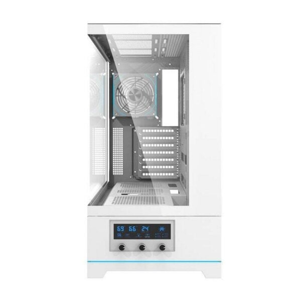 Darkflash DY451 PRO White – Hochwertiges Computergehäuse für Gamer - Image 2