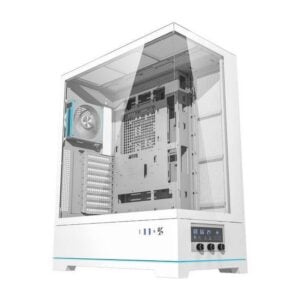 Darkflash DY451L PRO White - Hochwertiges Computergehäuse für Gamer