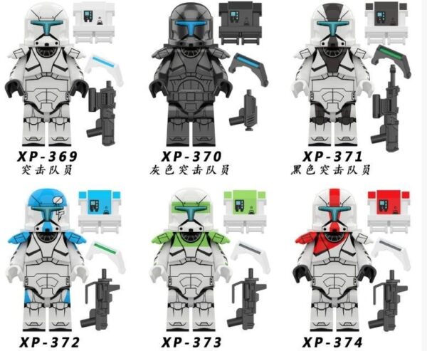 Star Wars Bausteine Republik-Kommando KT1059 - Bau-Set für Fans