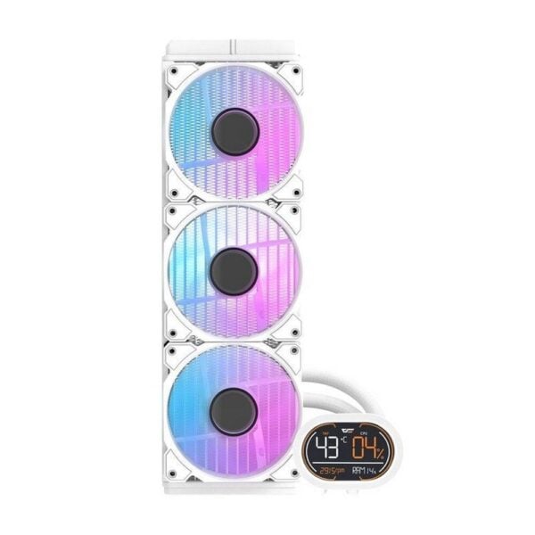 Darkflash DH360D White CPU-Kühler – Effiziente Kühlung für Gaming-PCs - Image 2