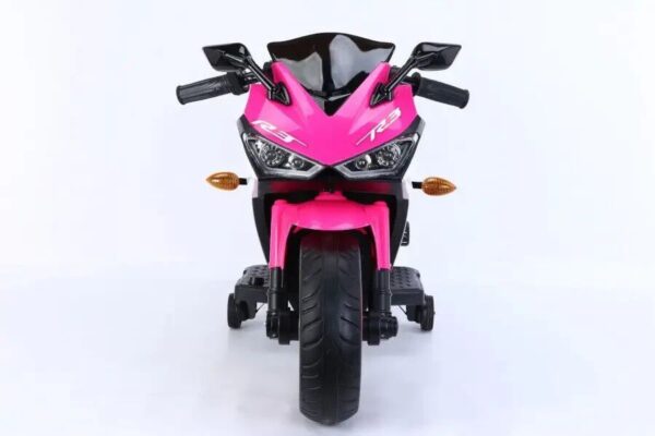 Elektro Kindermotorrad 888 12V mit LED Rädern, Musik & Stützrädern - Image 8