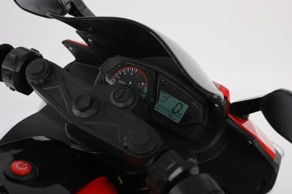 Elektro Kindermotorrad 888 12V mit LED Rädern, Musik & Stützrädern - Image 13