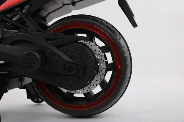 Elektro Kindermotorrad 888 12V mit LED Rädern, Musik & Stützrädern - Image 15