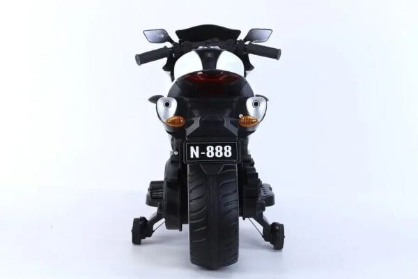 Elektro Kindermotorrad 888 12V mit LED Rädern, Musik & Stützrädern - Image 16