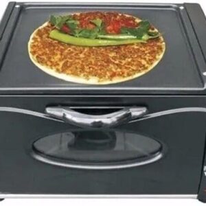 Goldhofer Tandoor Ofen 2100W für Pizza, Chapati, Roti, Naan und Lahmacun