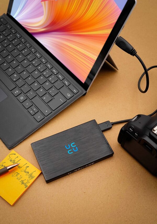 Hurricane GD25612 500GB Externe Festplatte USB 3.0 für PC, Mac, PS4, PS5, Xbox - Image 2