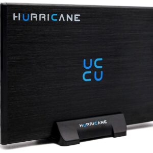 Hurricane GD35612 8TB Externe Festplatte Aluminium 3.5'' USB 3.0 HDD