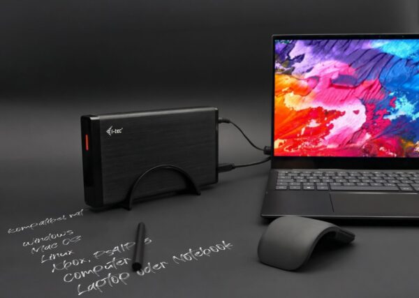 i-Tec 2.5TB externe Festplatte 3.5" USB 3.0 MYSAFE35U401 64MB Cache - Image 1