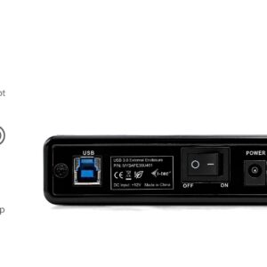 i-Tec 250GB externe Festplatte 3.5'' USB 3.0 MYSAFE35U401 - schwarz