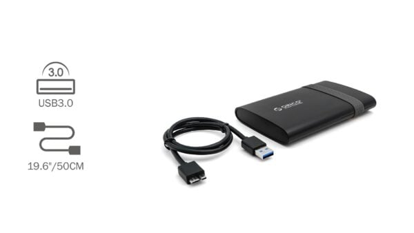 Orico USB 3.0 externes 2.5 Zoll Festplattengehäuse 2538U3 ohne HDD - Image 4