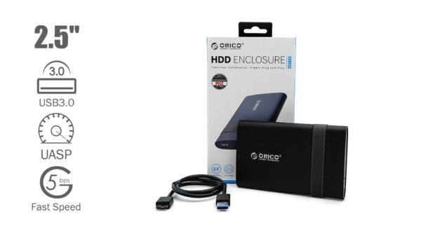 Orico USB 3.0 externes 2.5 Zoll Festplattengehäuse 2538U3 ohne HDD - Image 5