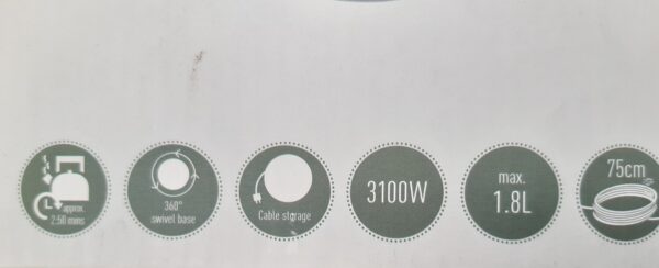 SILVERCREST® Wasserkocher SWKC 3000 E3 in Anthrazit für die Küche - Image 1