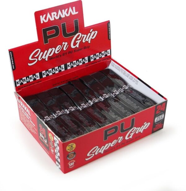 Karakal PU Super Grip Black - 24 Stück für optimalen Halt und Komfort - Image 3