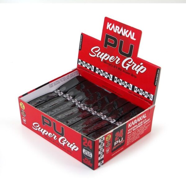 Karakal PU Super Grip Black - 24 Stück für optimalen Halt und Komfort - Image 4