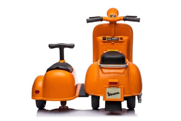 Elektro Kinder Motorrad Vespa 150 VL1T mit Beiwagen 30W 6V 4.5A - Image 5