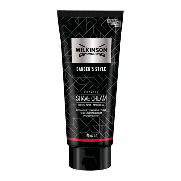 Wilkinson Sword Barber's Style Rasiercreme 177 ml für perfekte Rasur