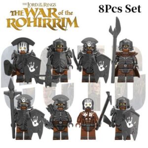 Herr der Ringe Ork Soldat Minifiguren - Bausteinspielzeug zum Selbermachen