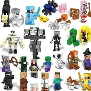 29-teiliges Set mit Bausteinen und Minifiguren für kreatives Spielen