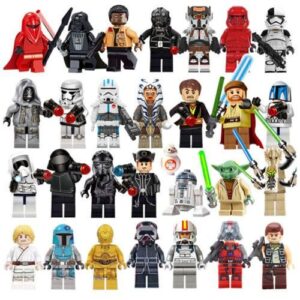 29-teiliges Star Wars Bausteinset mit Luke, Darth Vader & Jedi Minifiguren
