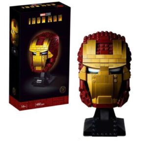 Iron Man Helm Baukasten - Marvel Avengers Maske Spielzeug für Kinder