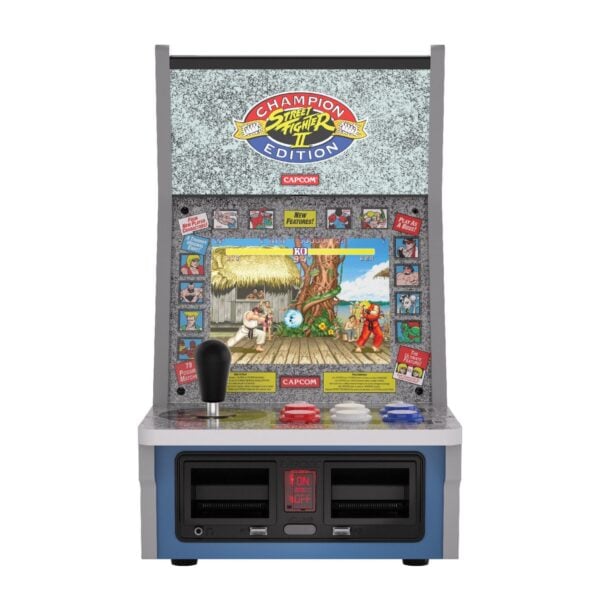 Blaze Evercade Alpha Bartop Arcade „Street Fighter“ mit 6 Spielen - Neu OVP - Image 1