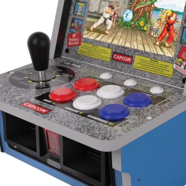 Blaze Evercade Alpha Bartop Arcade „Street Fighter“ mit 6 Spielen - Neu OVP - Image 2