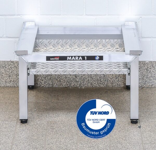 Premium Waschmaschinen Untergestell Alu, 150 kg Traglast, 1 Auszug - Image 1