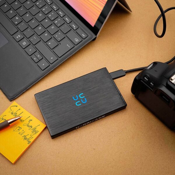 Hurricane GD25612C 320GB Externe Festplatte USB-C für Windows, Mac, Linux - Image 1