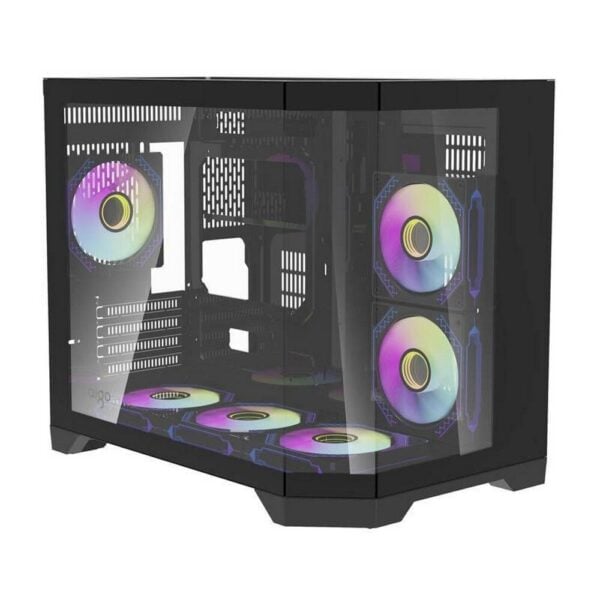 Darkflash FT418 Black Computergehäuse – Stylisches Gaming-Case - Image 5