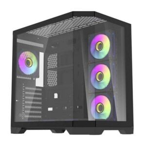 Darkflash FT418 PRO Black – Hochwertiges Computergehäuse für Gamer